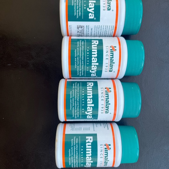 New Himalaya Rumalaya For Joint & Bones Exp Mar-June 2025 4 Bottles 60 tabs each - Picture 9 of 9